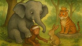 Story: The Elephant Who Won Hearts