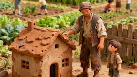 Story: The Clay Dollhouse Life
